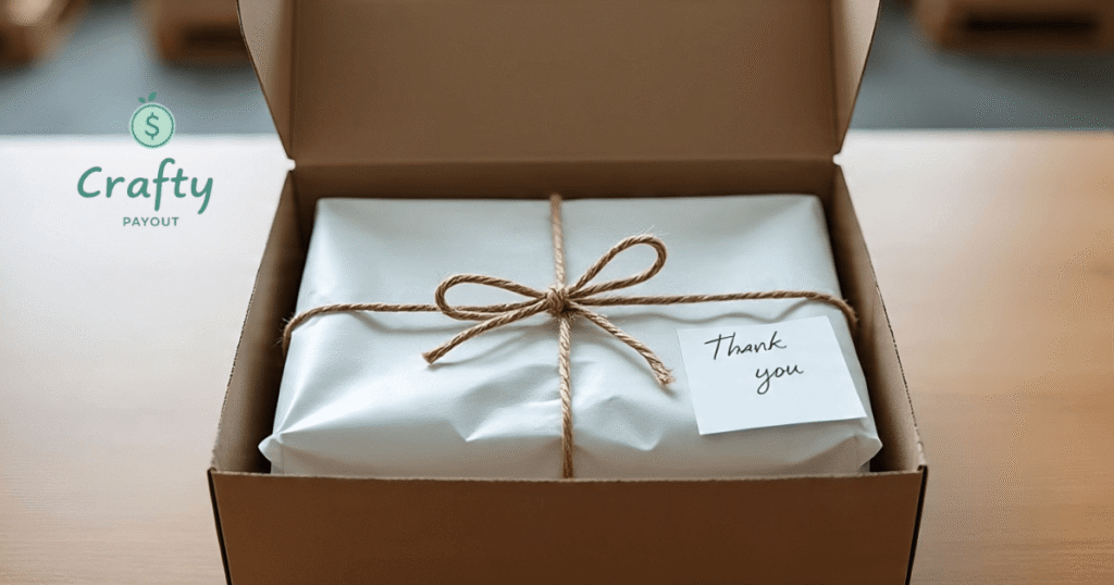 Professional Etsy package unboxing showing how great presentation leads to positive reviews