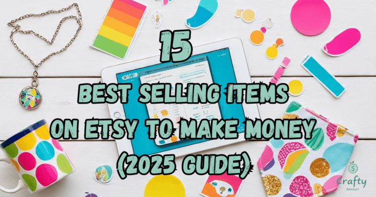 A collage of some of the best selling items on Etsy.